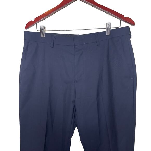 J.Crew Ludlow Slim-fit suit pant Loro Piana Italian wool Blue Caspian Sea 32x30 - Picture 3 of 12